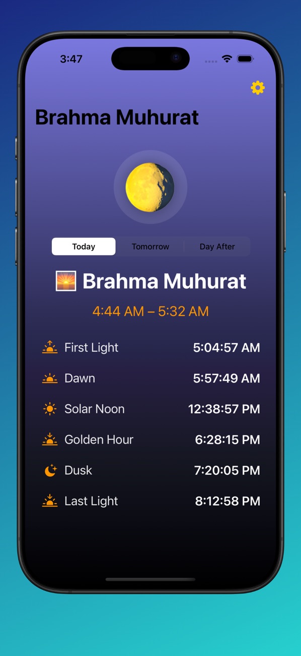 Brahma Muhurat screen 1